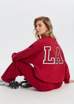 Sweater met tekstprint