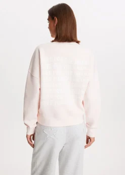 Sweater met tekstprint