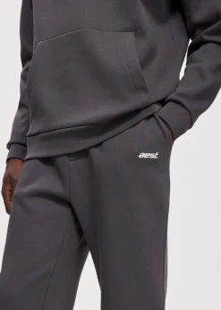 Sweatpants met merk print