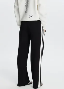 Sweatpants met streep