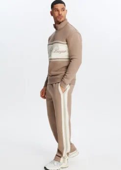 Sweatpants met streepdetail