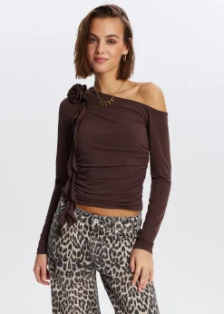 Top met roosdetail