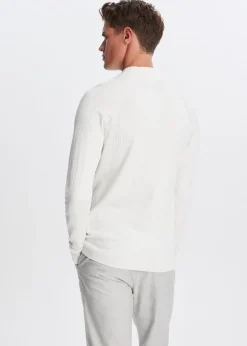 Trui met mock-neck