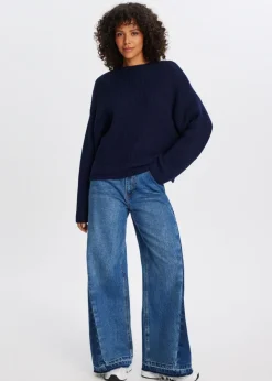 Trui met mockneck