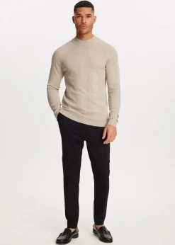 Trui met mock-neck