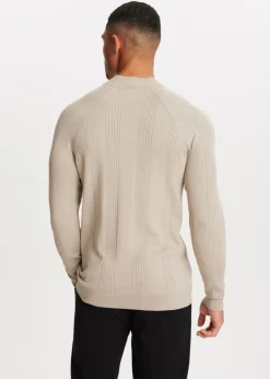 Trui met mock-neck