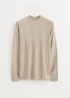 Trui met mock-neck