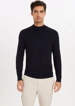 Trui met mock-neck