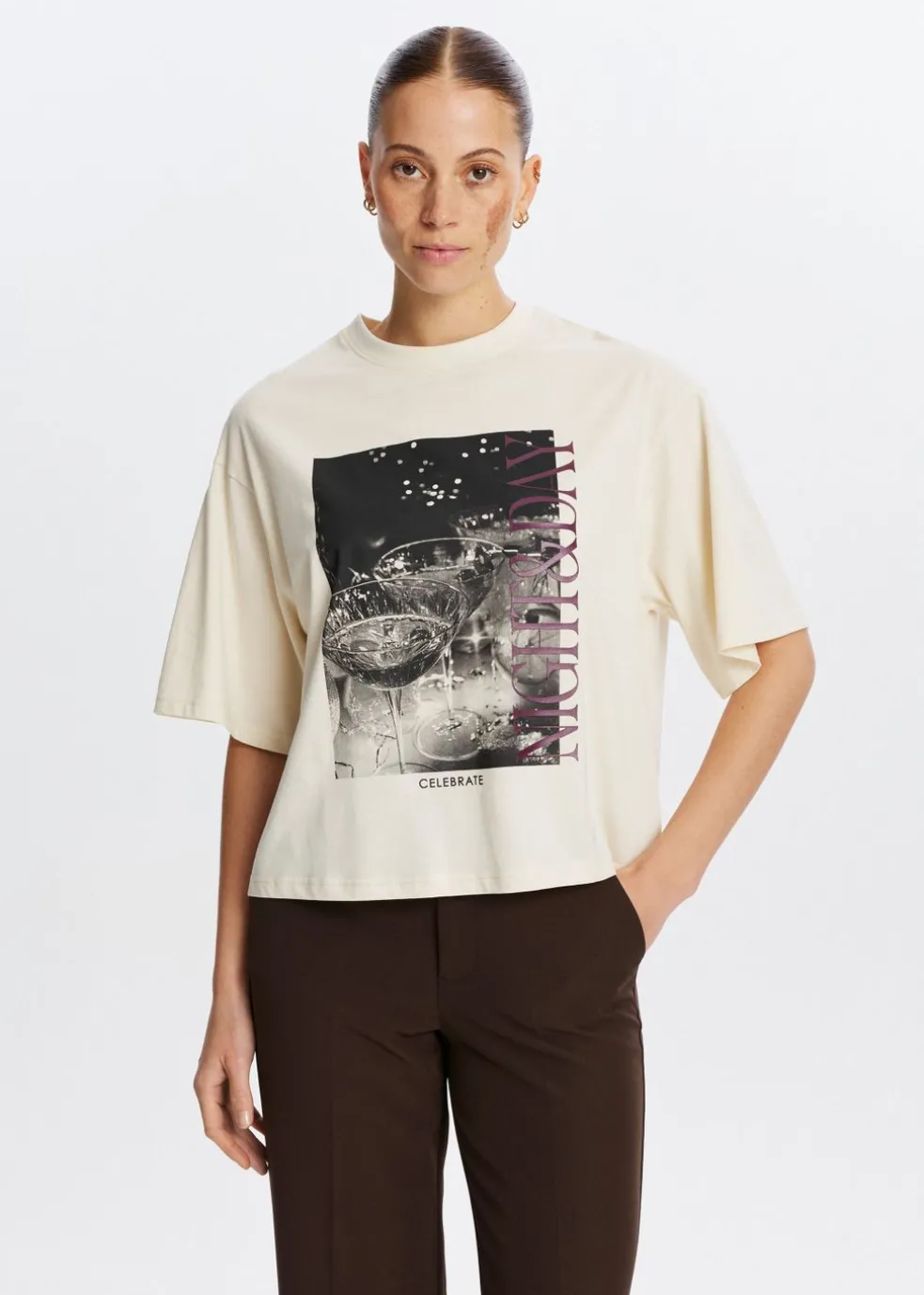 T-shirt met foto print