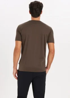 T-shirt met merk