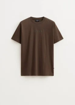 T-shirt met merk