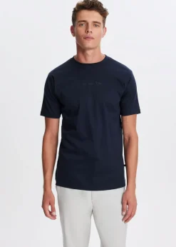 T-shirt met merk