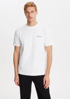 T-shirt met merk logo