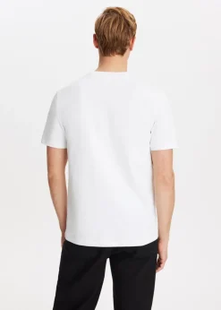T-shirt met merk logo
