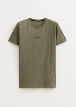 T-shirt met merk logo