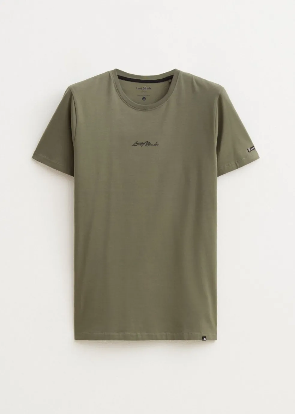 T-shirt met merk logo