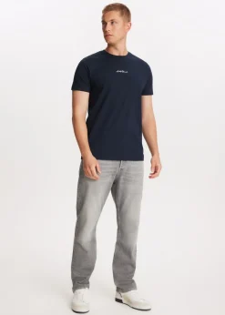 T-shirt met merk logo