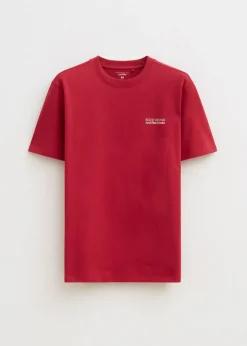 T-shirt met merk logo