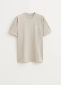 T-shirt met merk logo