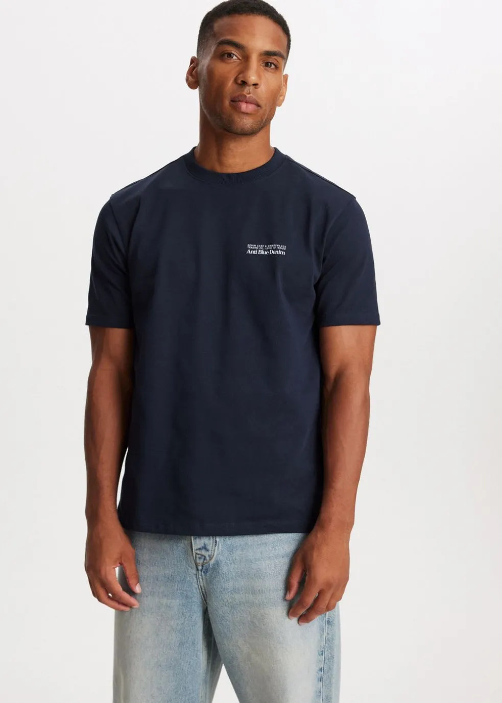T-shirt met merk logo
