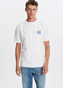T-shirt met print auto