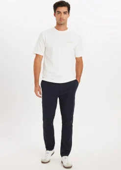 T-shirt met print rivier