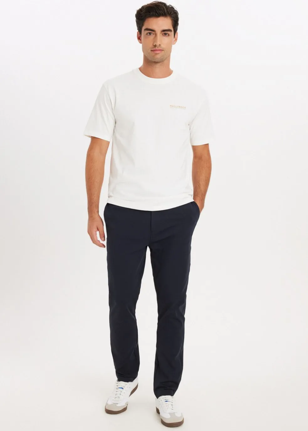 T-shirt met print rivier