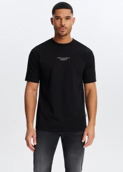 T-shirt met print route