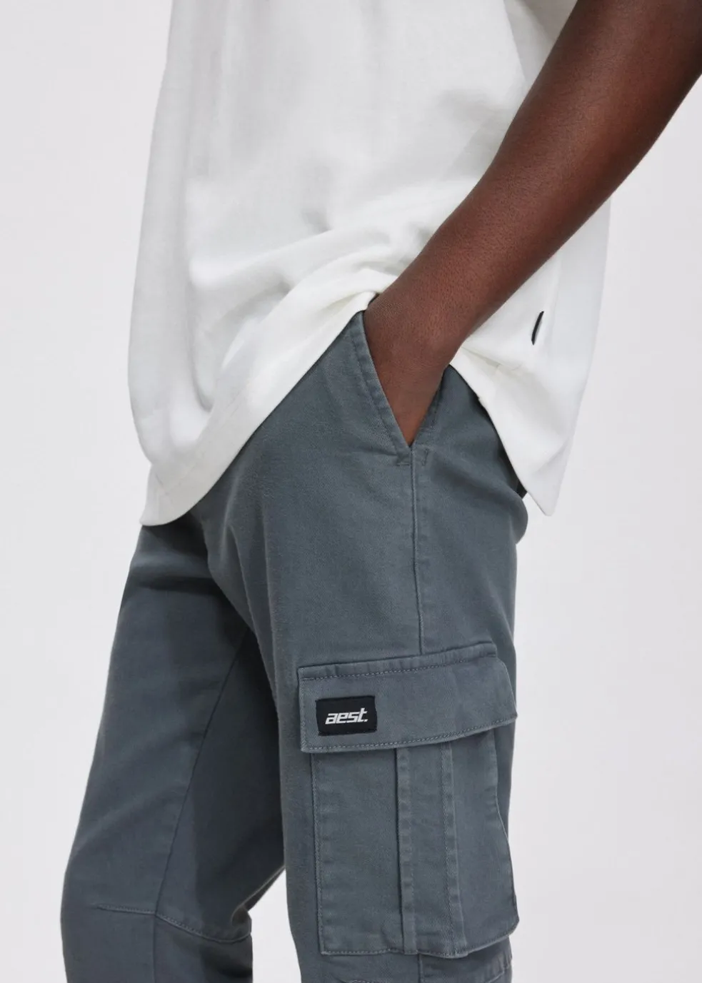 Twill cargobroek