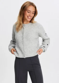 Vest met hartjesmouwen