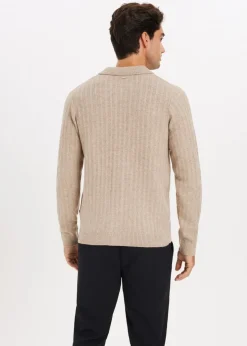 Vest met structuurdetails