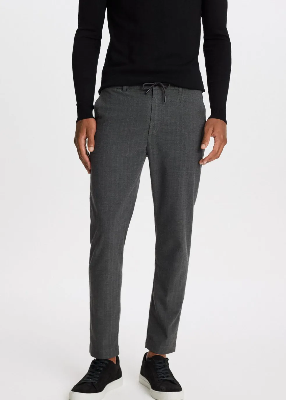 Visgraat pantalon