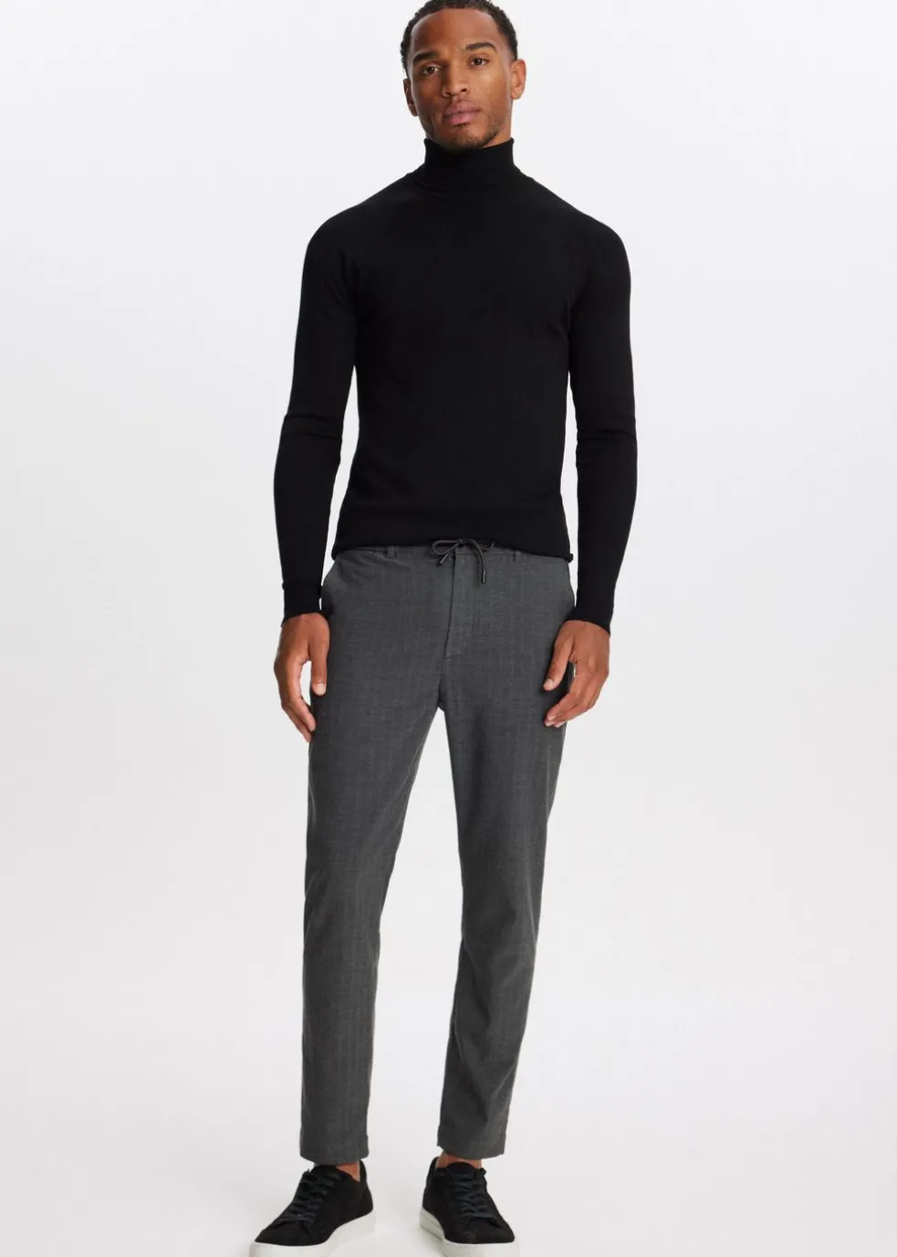 Visgraat pantalon