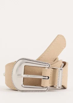 Western riem met hartjes