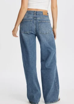 Wide leg jeans