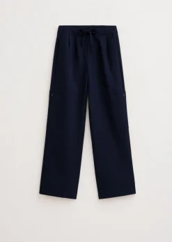 Wijde broek met cargozakken