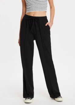 Wijde broek met pintuck