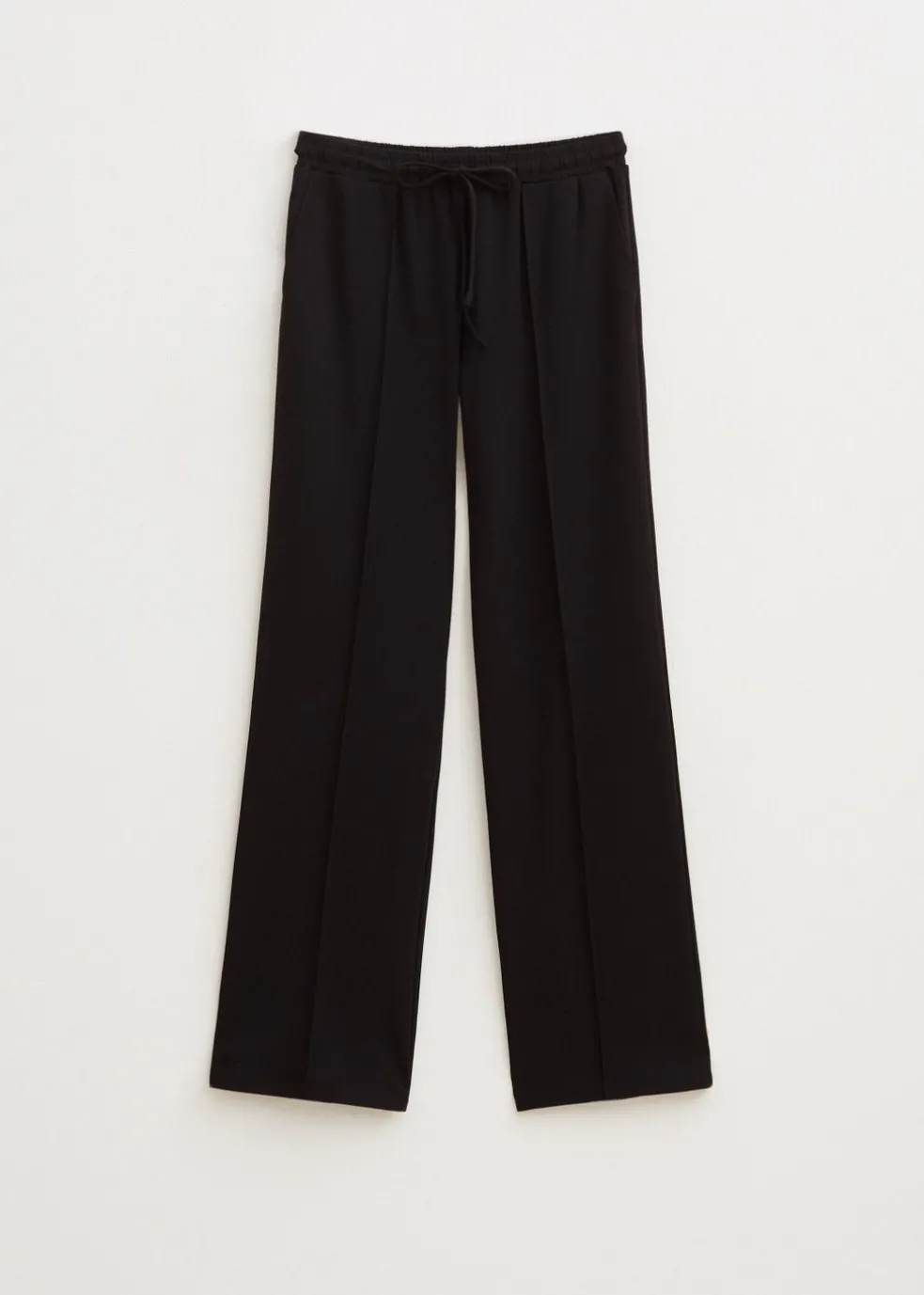 Wijde broek met pintuck