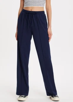 Wijde broek met pintuck