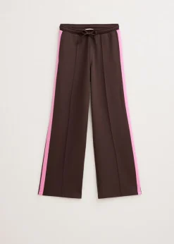 Wijde broek met streep