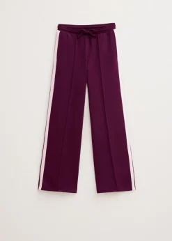 Wijde broek met streep